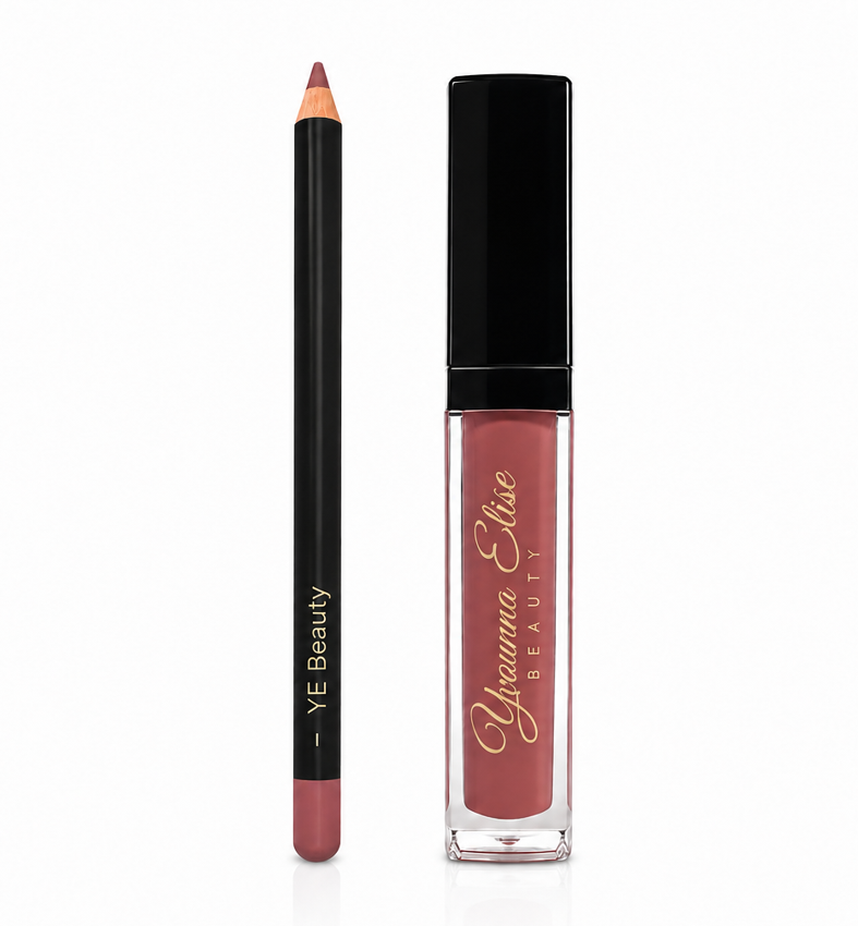 LIP DUO = Liquid Lipstick / Rouge à lèvres liquide (Lavish) + Lip Pencil #54