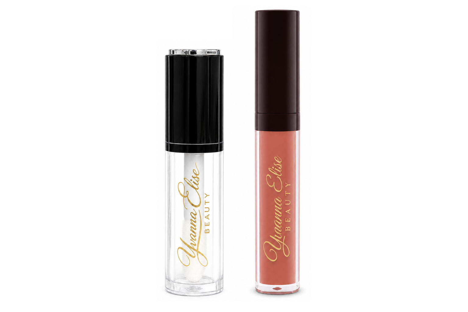 MATTE & SHINE = Lip Gloss (Clerèa) + Liquid Lipstick (Luxe)