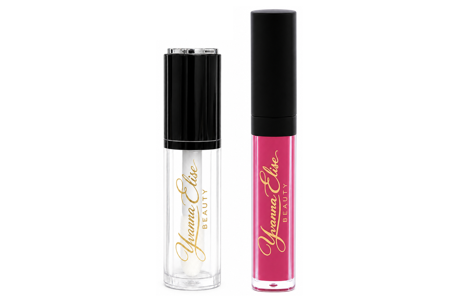 MATTE & SHINE = Lip Gloss (Clerèa) + Liquid Lipstick (Nurelle)
